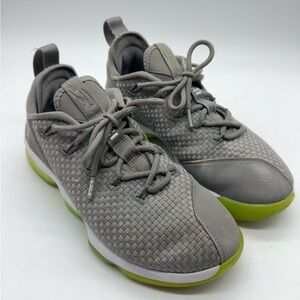 Nike Lebron XlV Low Dust Reflect Silver 878635 005 Basketball Shoes Men's 8